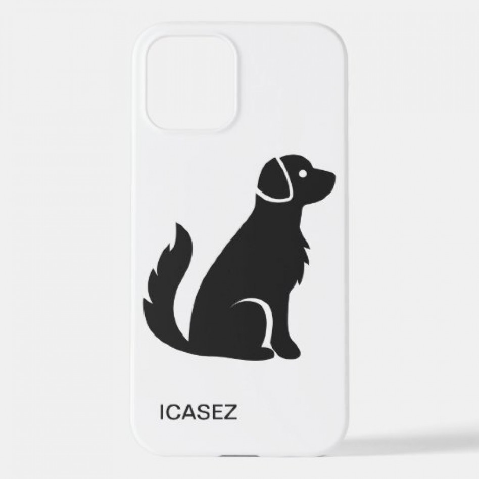 ICASEZオリジナルIPHONE12  犬の図柄ケース