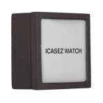 ICASEZレディースゴールドとシルバーの漫画の小さな花のステンレス鋼の時計